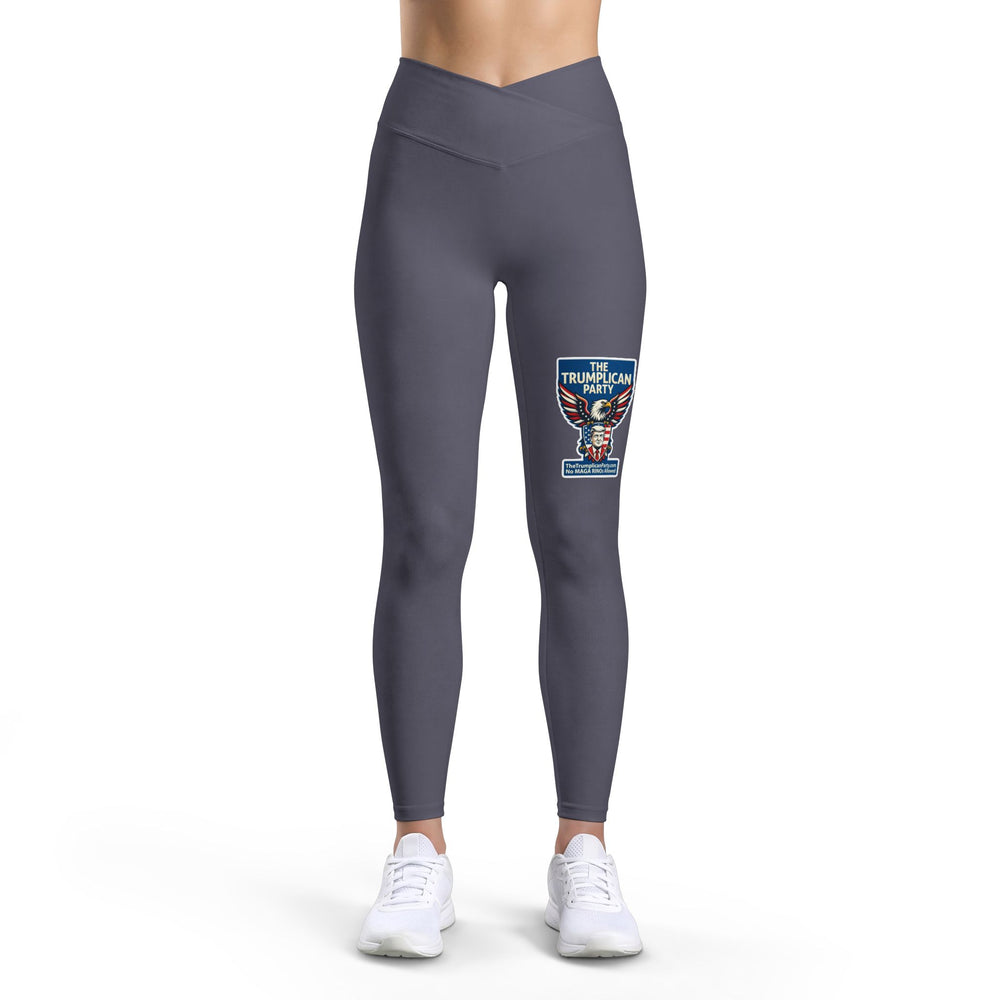 The Trumplican Party™ Women’s Luxe Leggings | D-54 - Image 4