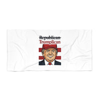 The Trumplican Party™ Beach Towel  | D-38 - Image 1