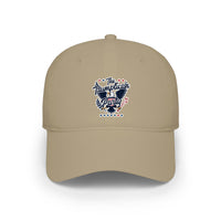 Low Profile Baseball Cap — 'The Trumplicans' Retro Patriotic Logo Hat - Image 3