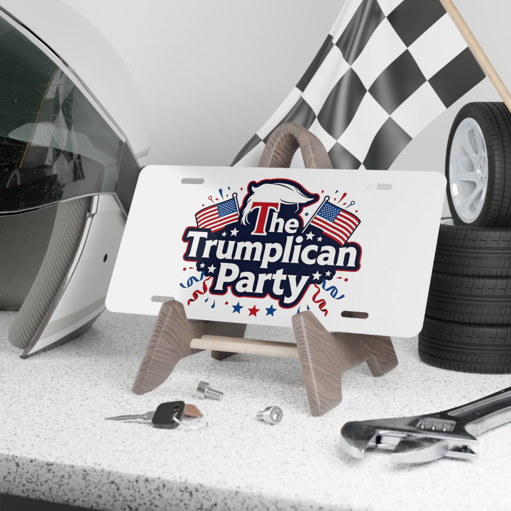 The Trumplican Party™ License Plate Front Tag | D-1 - Image 4