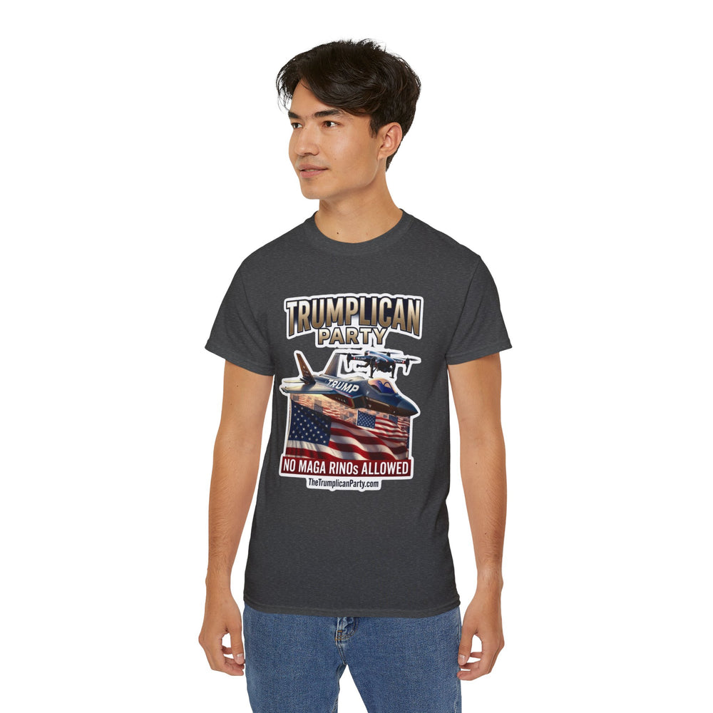 Political T‑Shirt — “Trumpllican Party” No MAGA RINOs Allowed Graphic Tee - Image 45