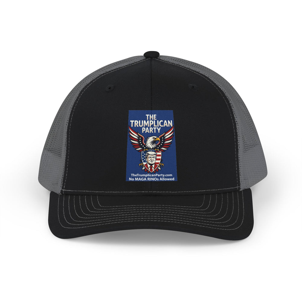 The Trumplican Party™ Mesh Snapback Trucker Cap | D-44 - Image 1