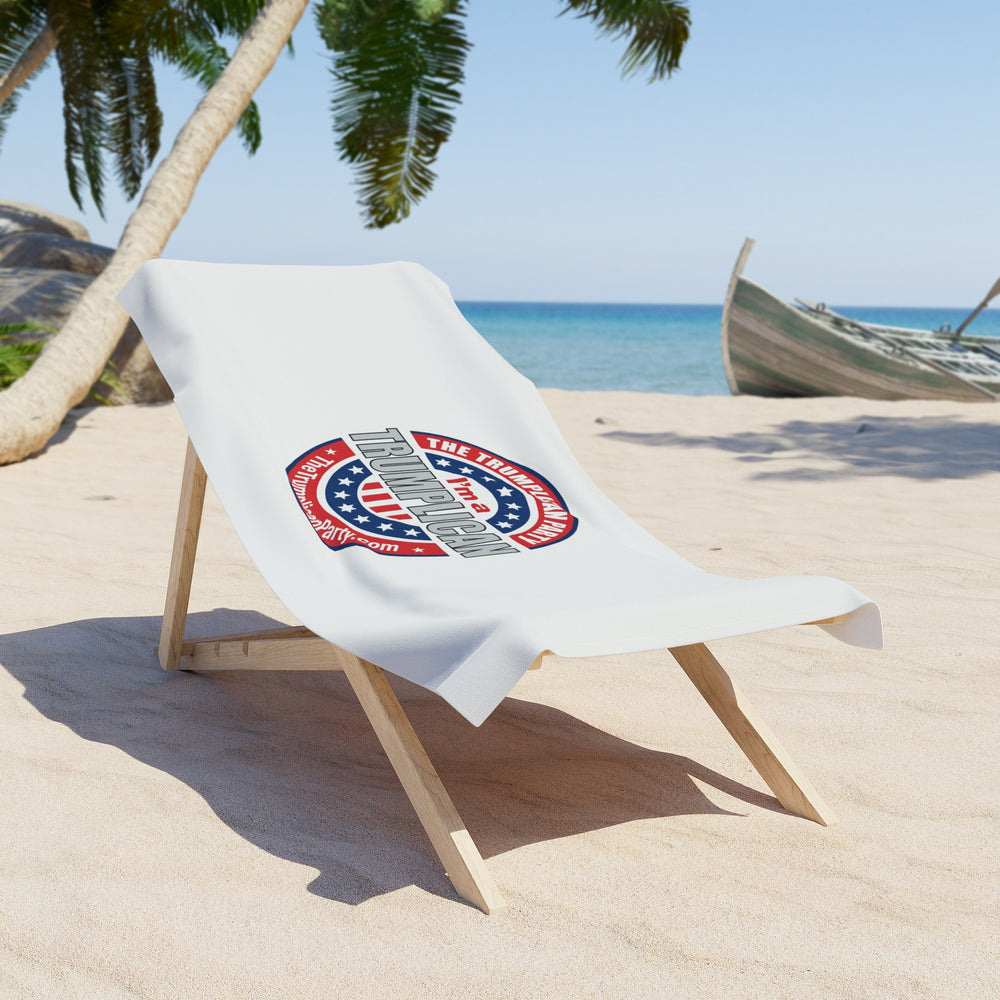 The Trumplican Party™ Beach Towel  | D-49 - Image 2