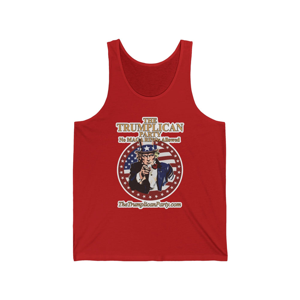 The Trumplican Party™ Unisex Tank Top | D-50 - Image 6