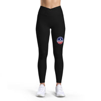 The Trumplican Party™ Women’s Luxe Leggings | D-19 - Image 3