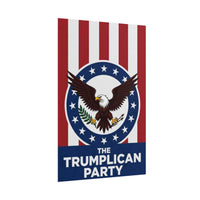 Rolled Poster — "The Trumplcian Party" Patriotic Eagle Wall Art - Image 6