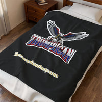 The Trumplican Party™ Velveteen Throw Blanket | D-58 - Image 3