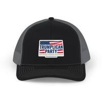 The Trumplican Party™ Mesh Snapback Trucker Cap | D-48 - Image 1
