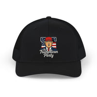 The Trumplican Party™ Mesh Snapback Trucker Cap | D-10 - Image 3