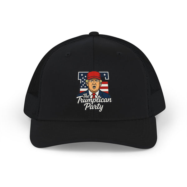 The Trumplican Party™ Mesh Snapback Trucker Cap | D-10