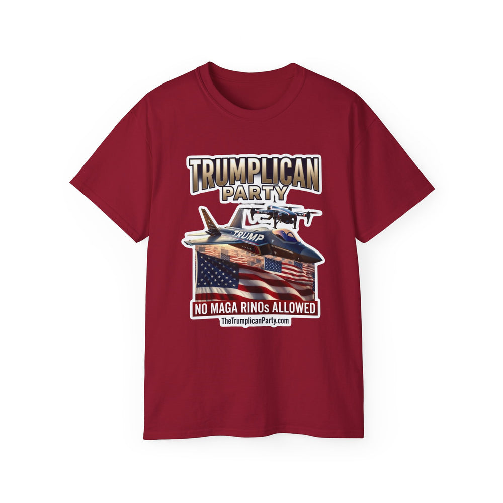 Political T‑Shirt — “Trumpllican Party” No MAGA RINOs Allowed Graphic Tee - Image 65