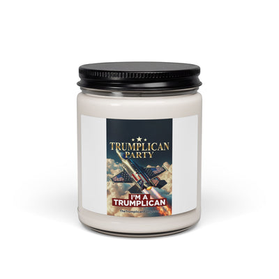 Candle - "I'm a Trumplícan" Patriotic Soy Scented Candle (9oz)