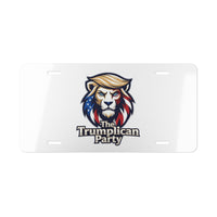 The Trumplican Party™ License Plate Front Tag | D-6 - Image 1