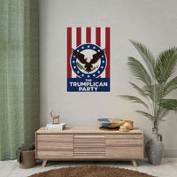 Rolled Poster — "The Trumplcian Party" Patriotic Eagle Wall Art - Image 16