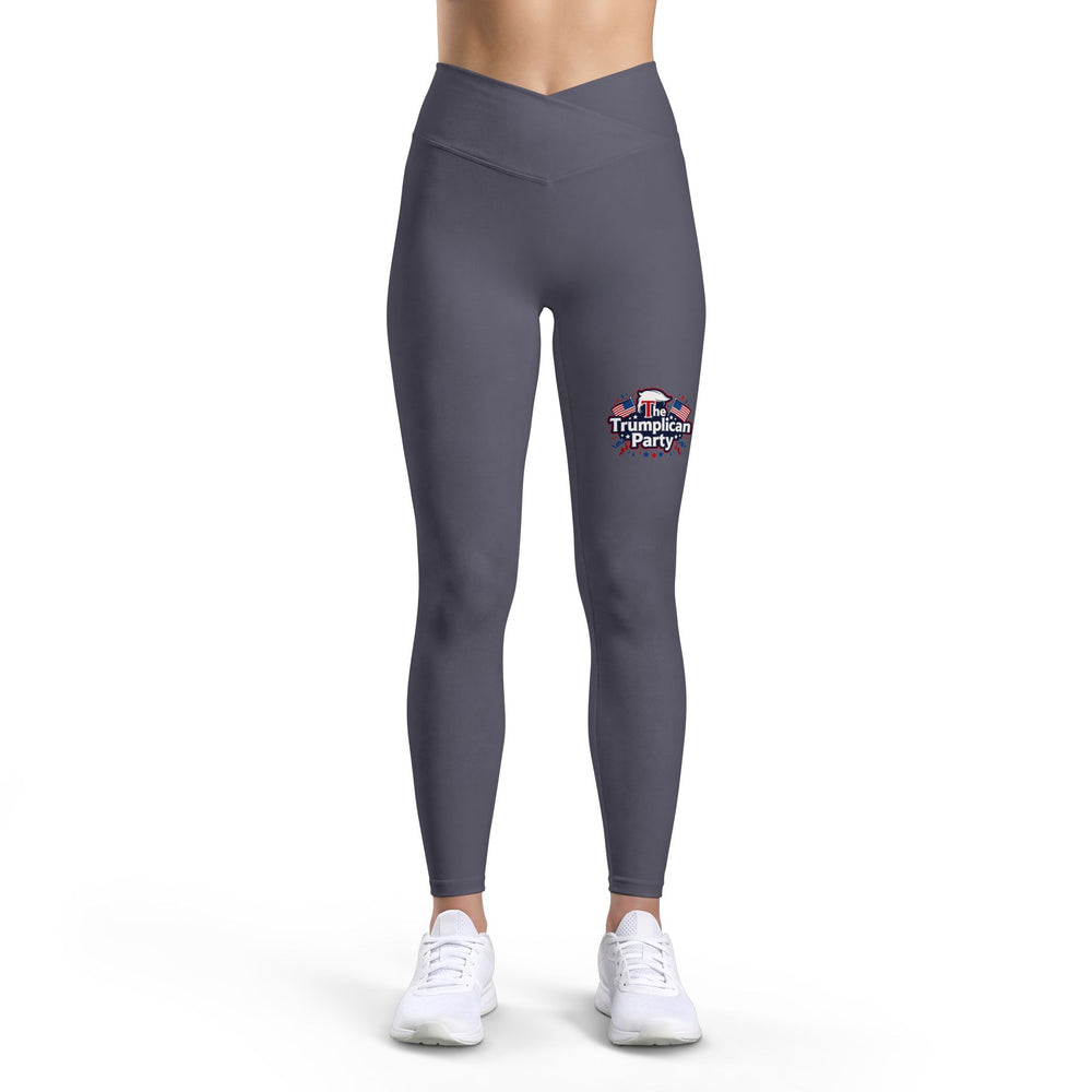 The Trumplican Party™ Women’s Luxe Leggings | D-1 - Image 4