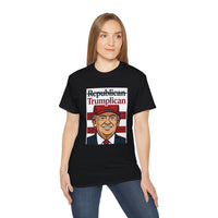 Trumplican Graphic Tee — "Trumplican" Portrait Shirt - Image 14