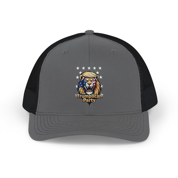 The Trumplican Party™ Mesh Snapback Trucker Cap | D-7