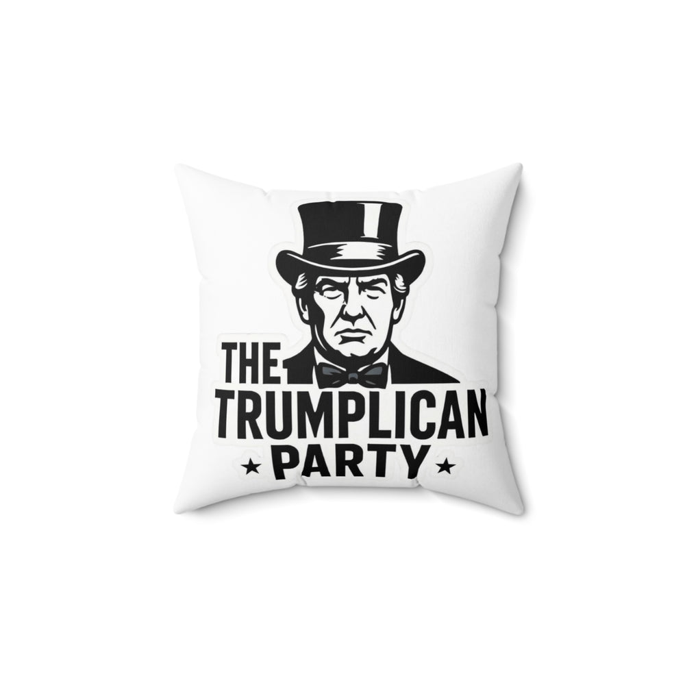 The Trumplican Party™ Throw Pillow | D-8 - Image 1
