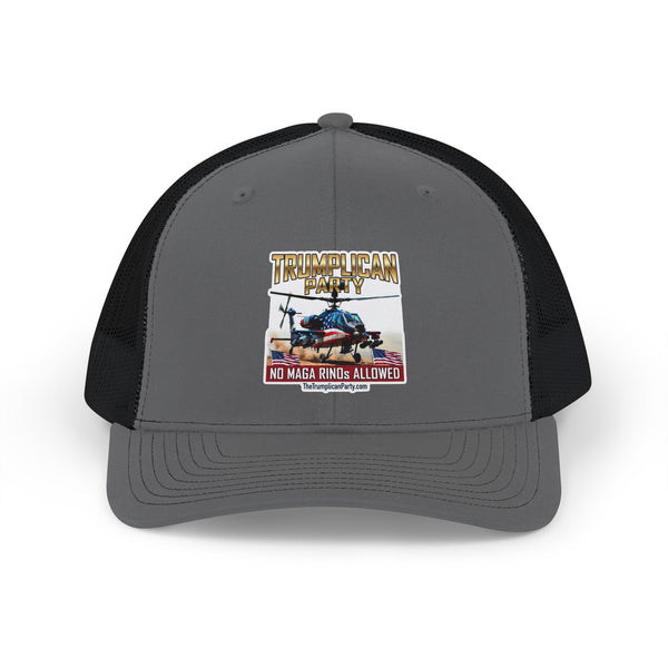 The Trumplican Party™ Mesh Snapback Trucker Cap | D-78