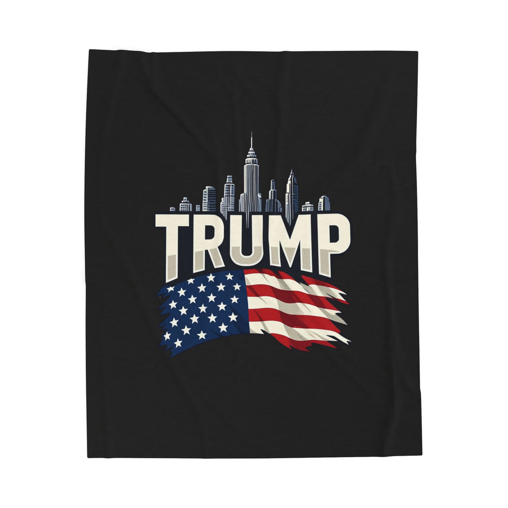 The Trumplican Party™ Velveteen Throw Blanket | D-16 - Image 1