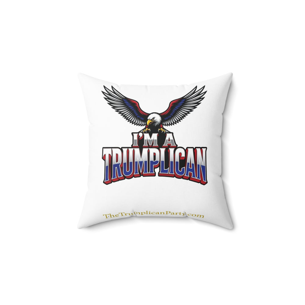 The Trumplican Party™ Throw Pillow | D-58 - Image 1