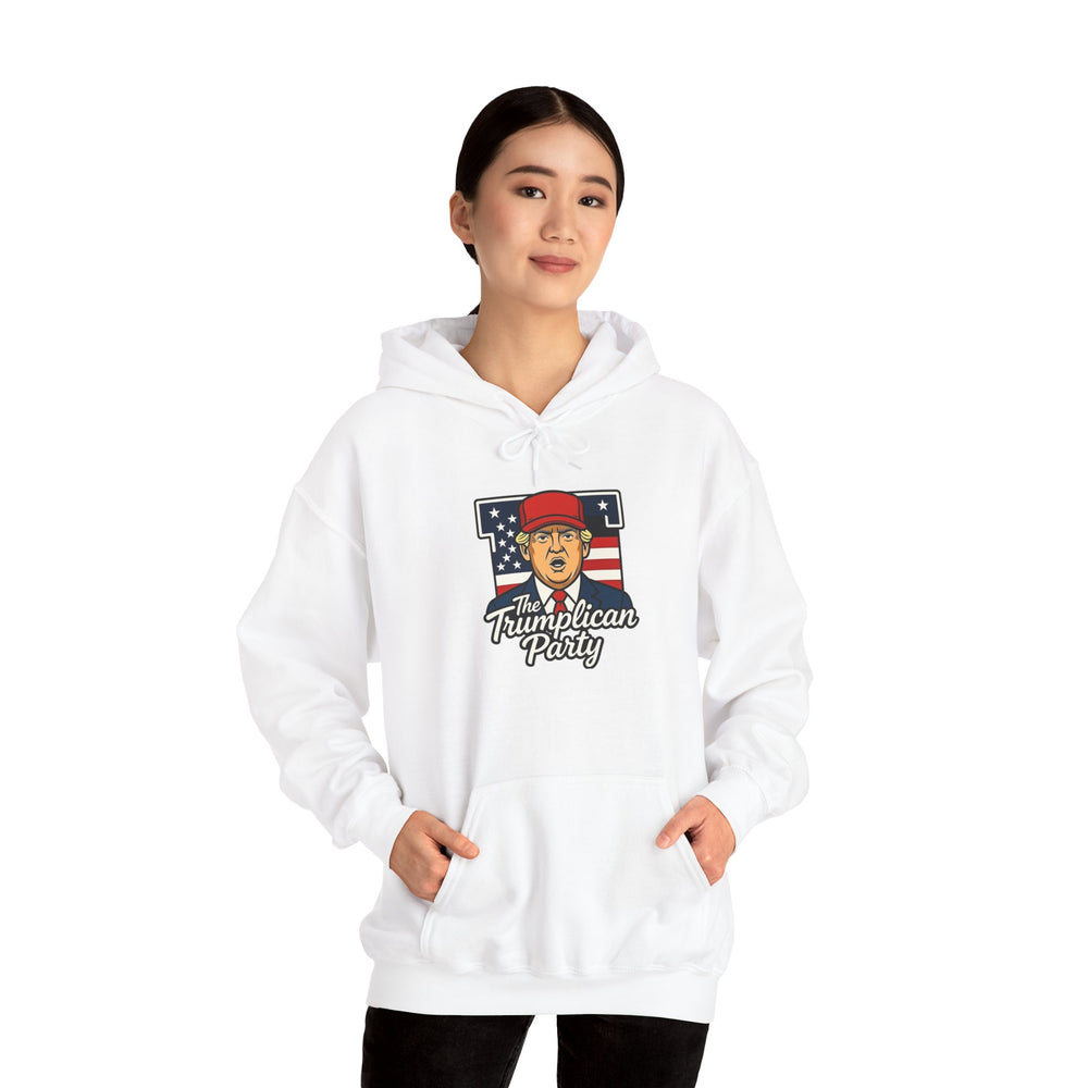 Political Parody Hoodie — "The Trumplican Party" Graphic - Image 13