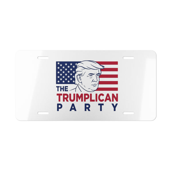 The Trumplican Party™ License Plate Front Tag | D-21