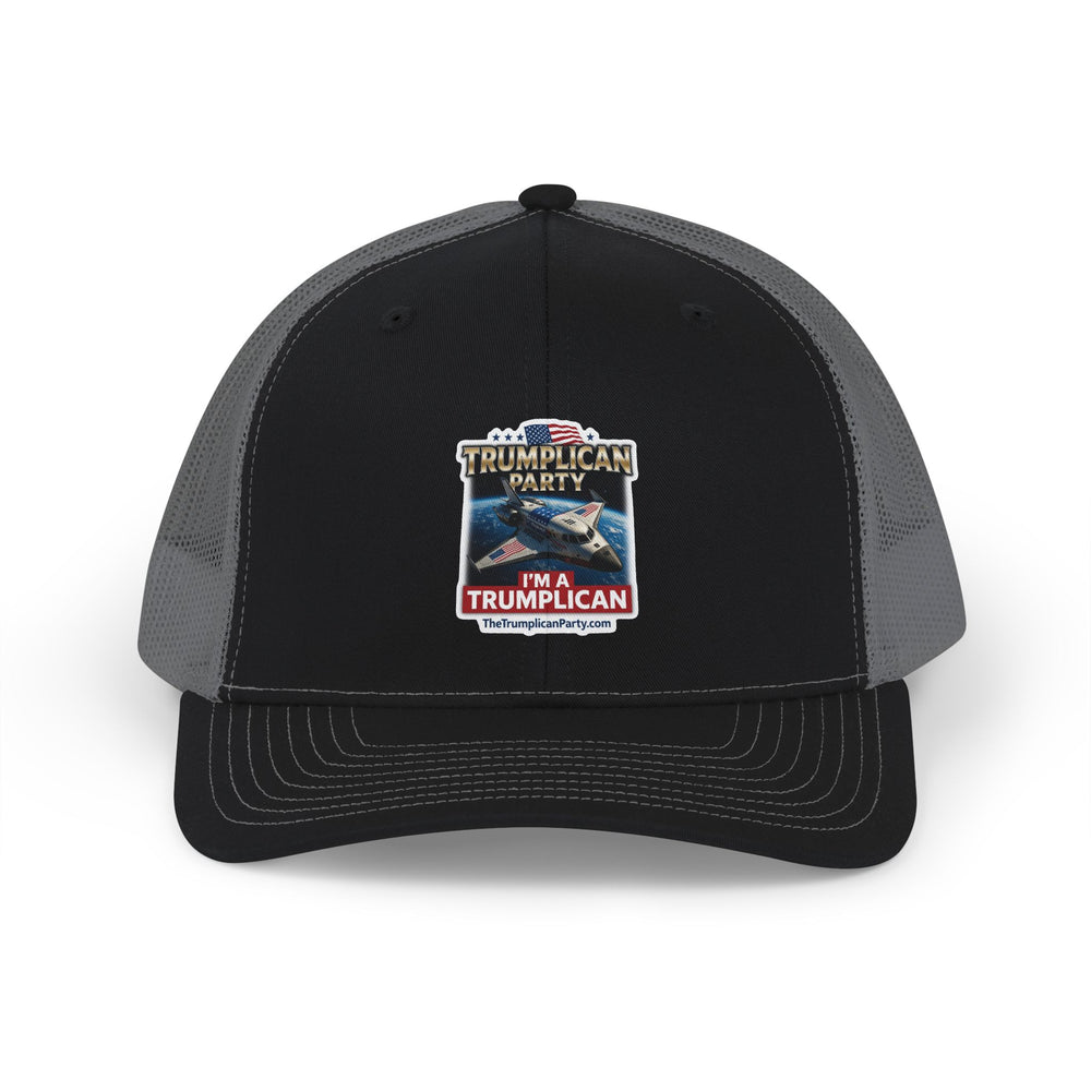 The Trumplican Party™ Mesh Snapback Trucker Cap | D-67 - Image 1