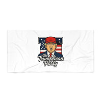 The Trumplican Party™ Beach Towel  | D-10 - Image 1