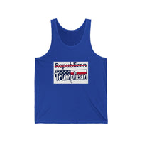 The Trumplican Party™ Unisex Tank Top | D-37 - Image 5