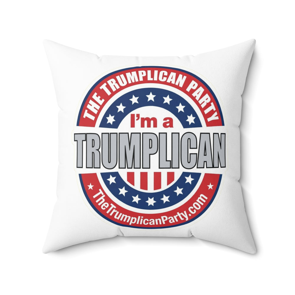 The Trumplican Party™ Throw Pillow | D-49 - Image 4