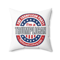 The Trumplican Party™ Throw Pillow | D-49 - Image 4