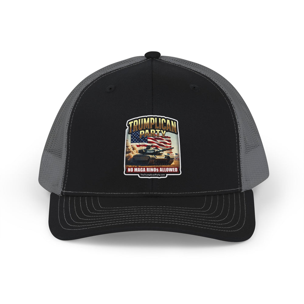 The Trumplican Party™ Mesh Snapback Trucker Cap | D-65 - Image 1