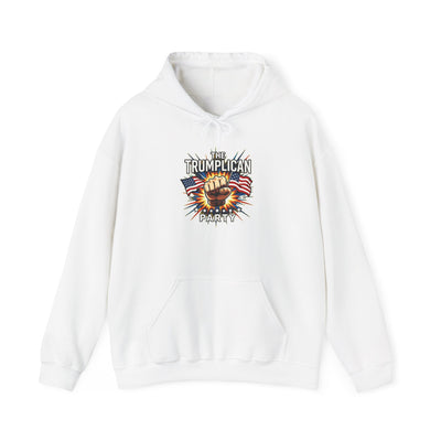 Hoodie — "The Trumplican Party" Patriotic Fist Graphic Hoodie