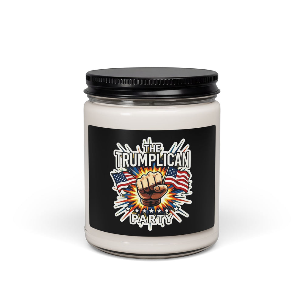Scented Soy Candle, 9ozThe Trumplican Party™ Scented Soy Candle 9oz Jar | D-9 - Image 1