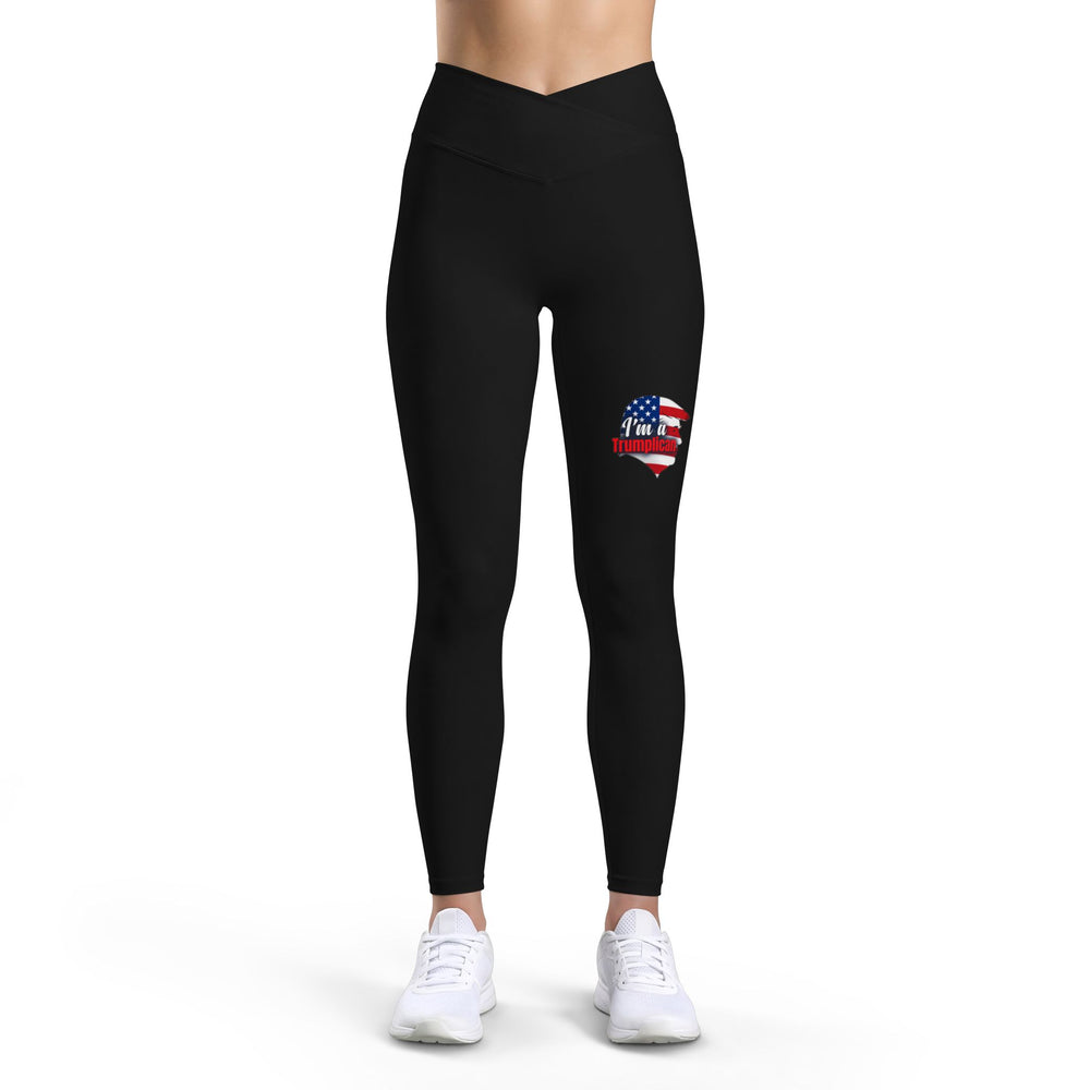 The Trumplican Party™ Women’s Luxe Leggings | D-36 - Image 3