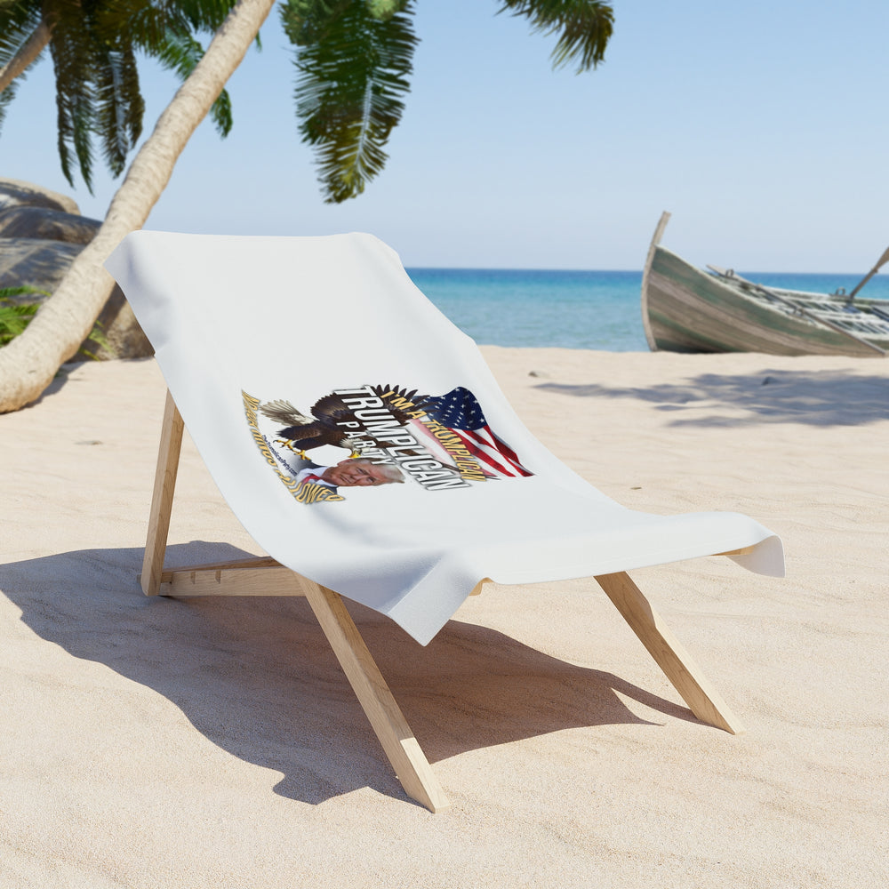 The Trumplican Party™ Beach Towel  | D-64 - Image 2
