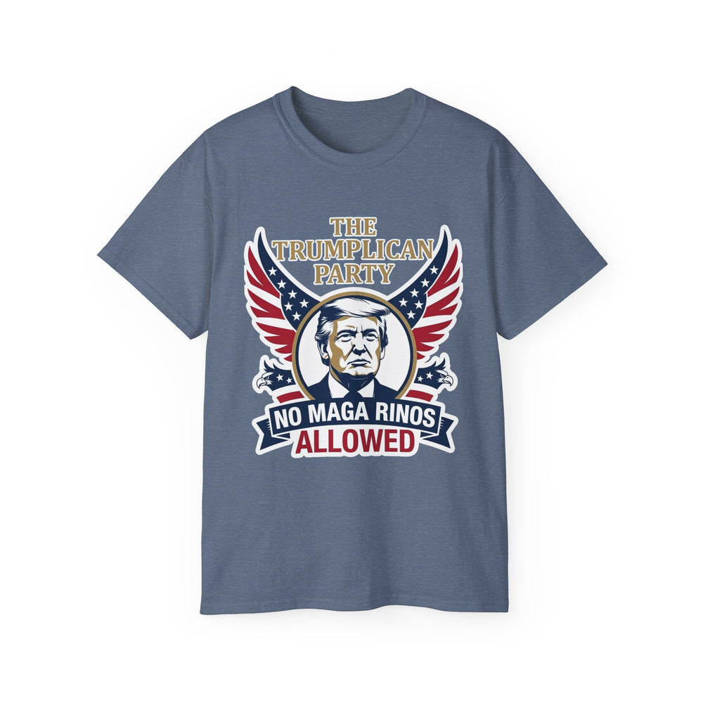 Trumplican Party T‑Shirt – "No MAGA RINOS Allowed" Patriotic Tee - Image 8
