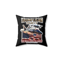 The Trumplican Party™ Throw Pillow | D-70 - Image 1