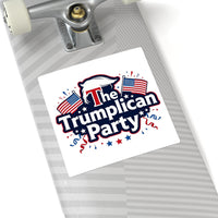 The Trumplican Party™ Square Bumper Sticker | D-1 - Image 8