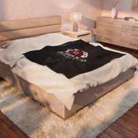 The Trumplican Party™ Velveteen Throw Blanket | D-4 - Image 4
