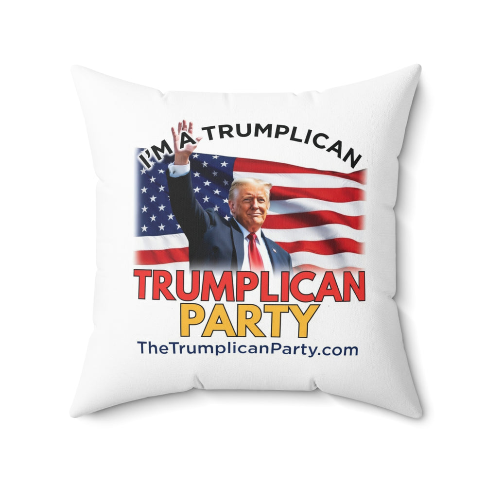 The Trumplican Party™ Throw Pillow | D-61 - Image 4