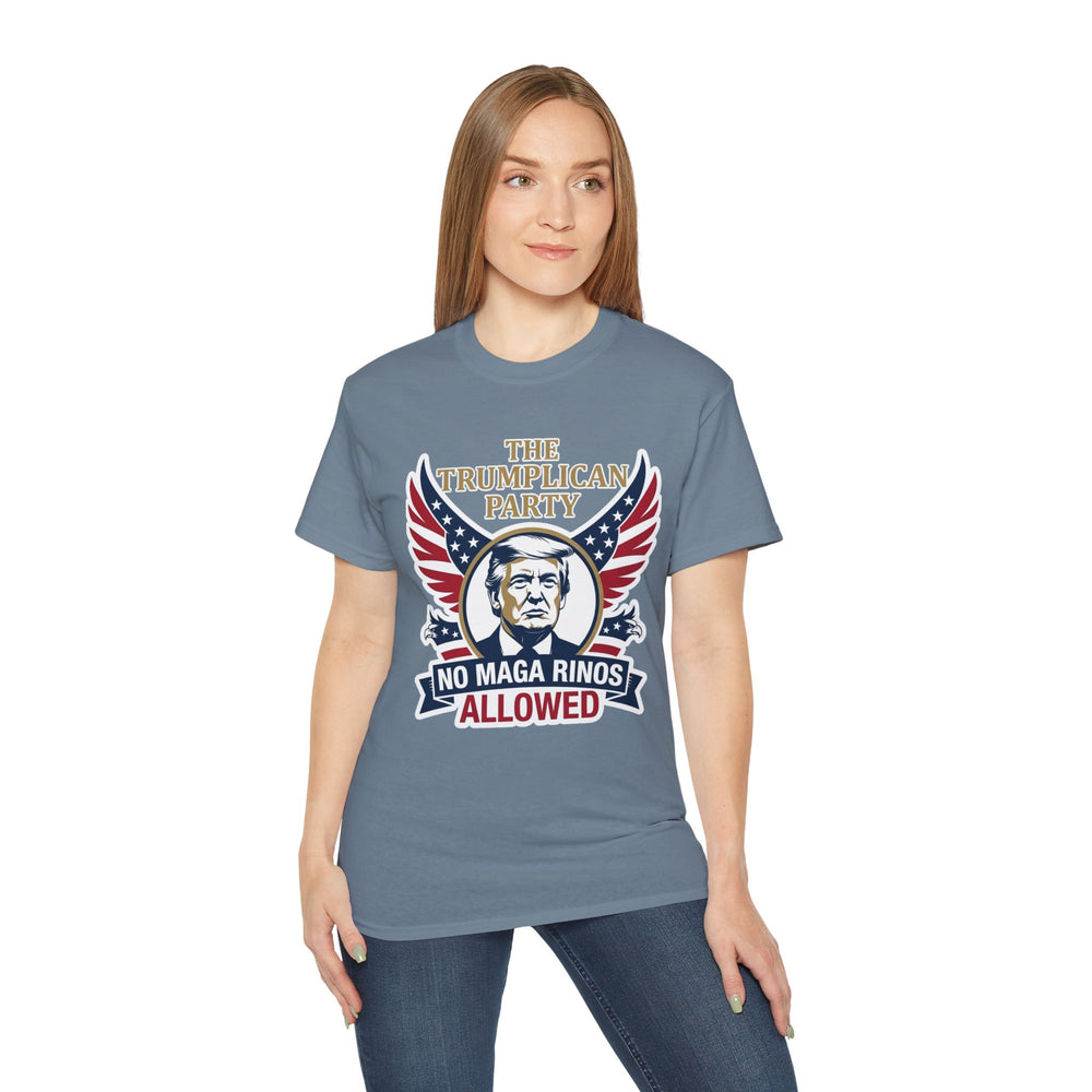 Trumplican Party T‑Shirt – "No MAGA RINOS Allowed" Patriotic Tee - Image 36