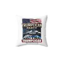 The Trumplican Party™ Throw Pillow | D-77 - Image 1