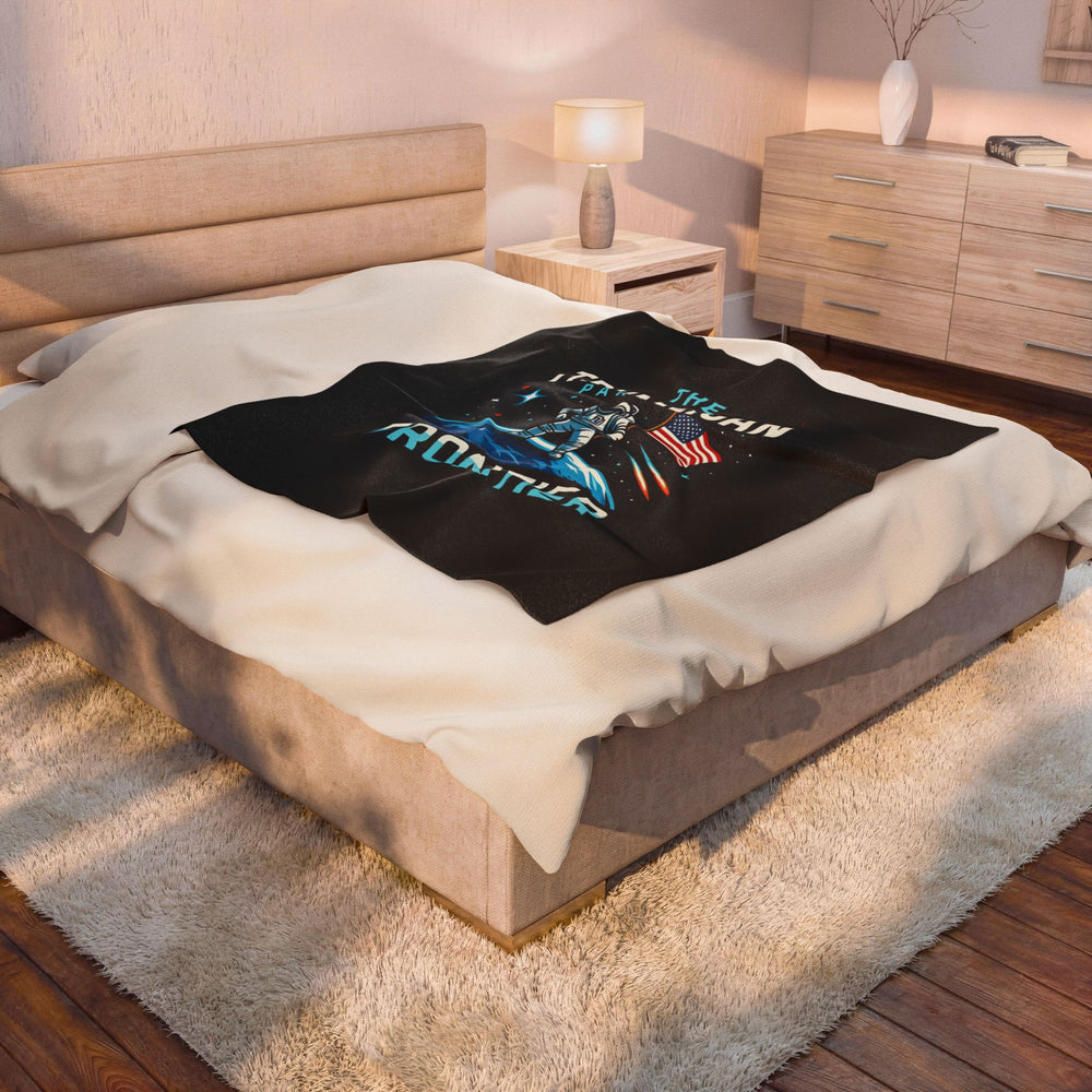 The Trumplican Party™ Velveteen Throw Blanket | D-25 - Image 4