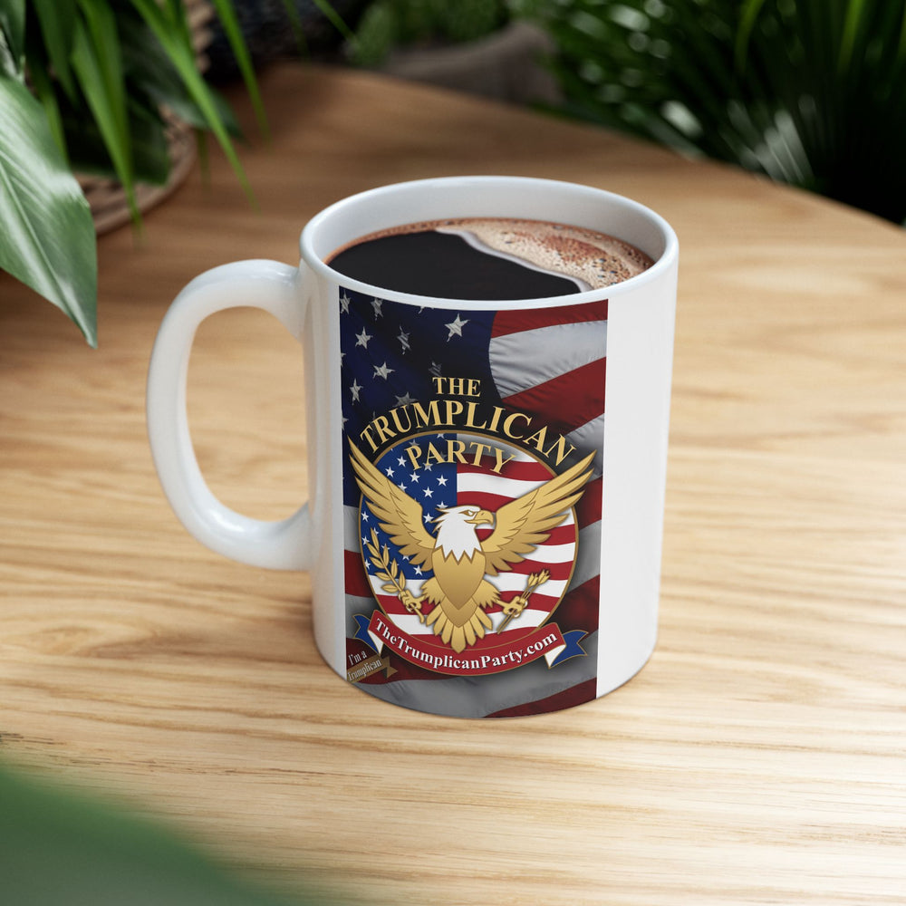 The Trumplican Party™ Ceramic Mug 11oz | D-42 - Image 4