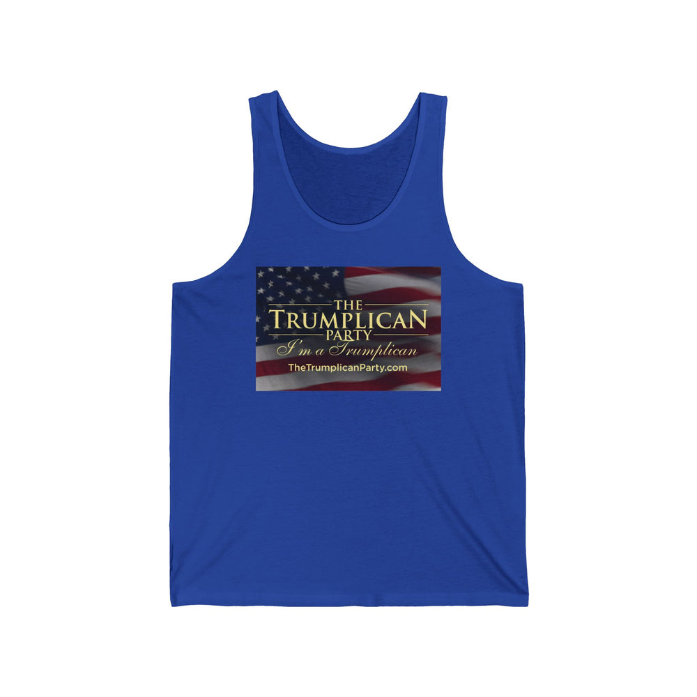 The Trumplican Party™ Unisex Tank Top | D-80 - Image 5