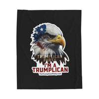 The Trumplican Party™ Velveteen Throw Blanket | D-63 - Image 1
