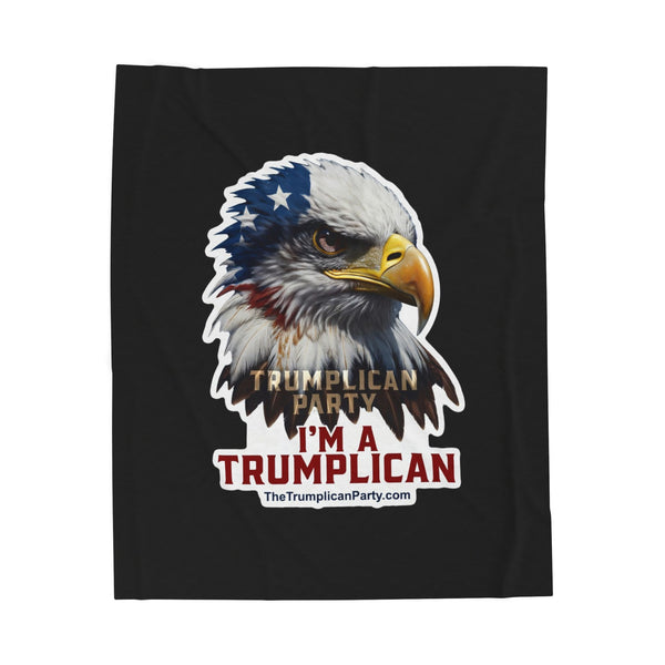 The Trumplican Party™ Velveteen Throw Blanket | D-63