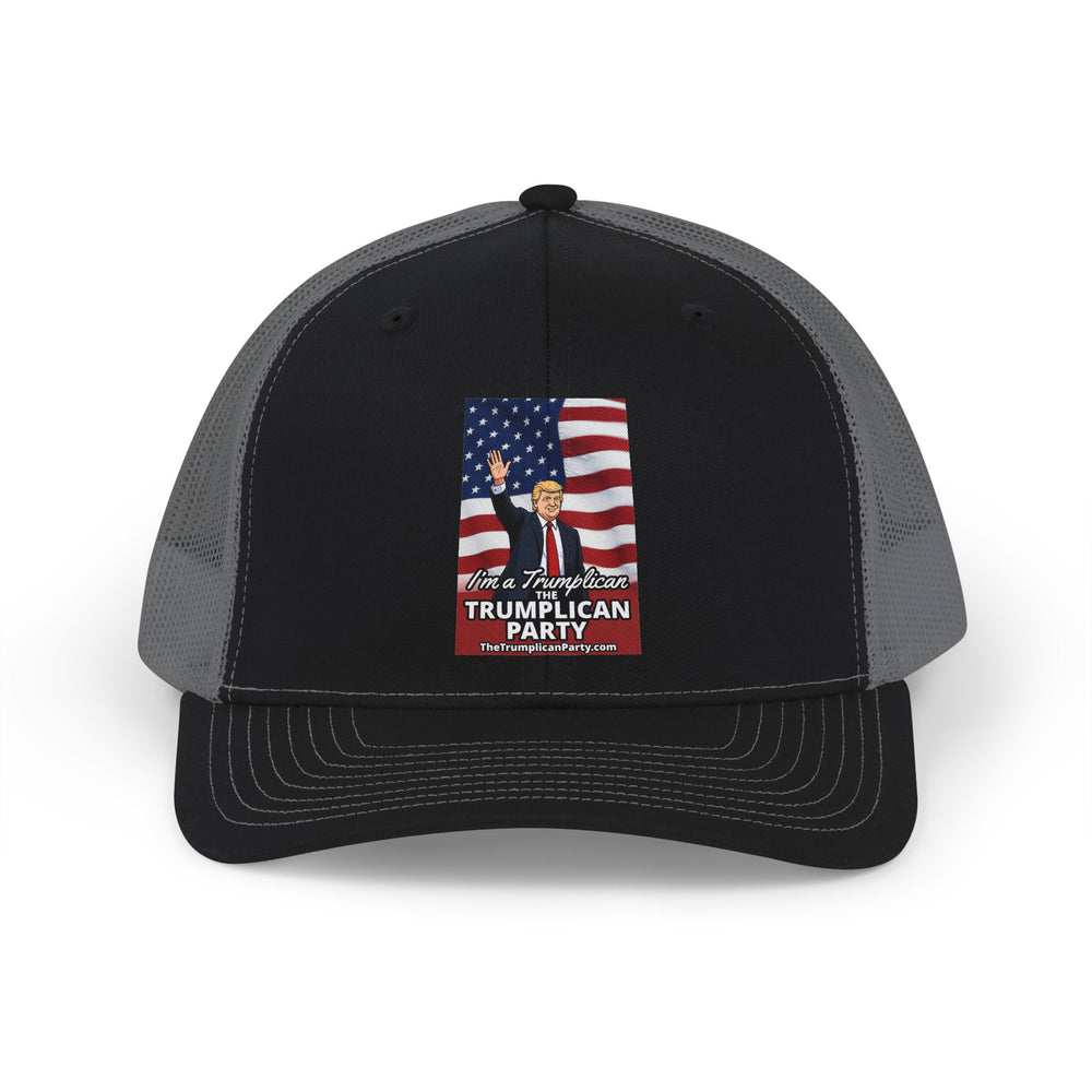 The Trumplican Party™ Mesh Snapback Trucker Cap | D-41 - Image 1